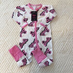 Bonds x Barbie Wondersuit Zippy Pajamas size 12-18 months 1
